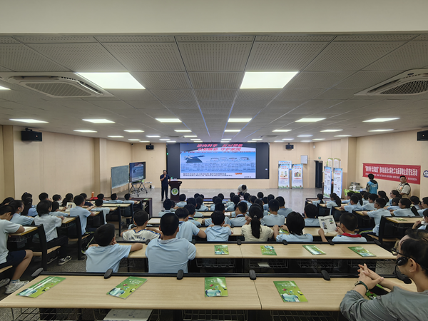 “崇尚科學 無邪校園”反邪教警示宣傳教育走進臺江第二實驗小學