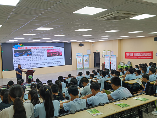 “崇尚科學 無邪校園”反邪教警示宣傳教育走進臺江第二實驗小學
