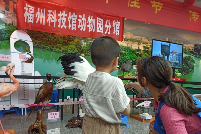 福州動物園參加端午節科普活動