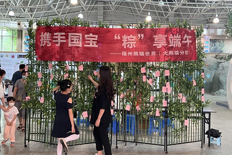 海峽（福州）大熊貓研究中心開展 “攜手國(guó)寶，“粽”享端午”科普活動(dòng)