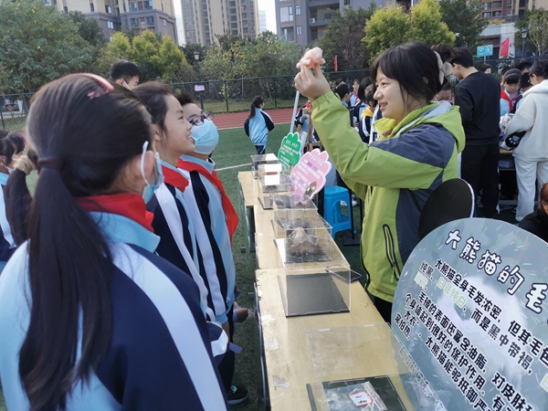 探索大熊貓的奧秘：福州科技館大熊貓分館科普活動走進高新區實驗小學