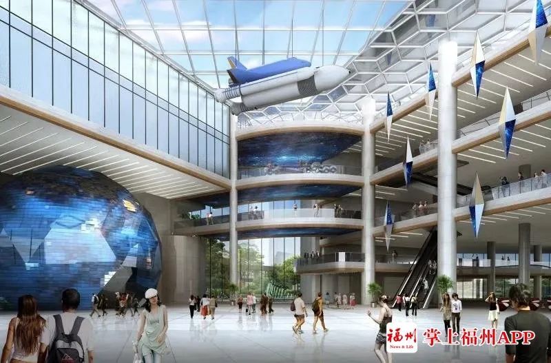 炫！福州科技館新館要來了！就在……
