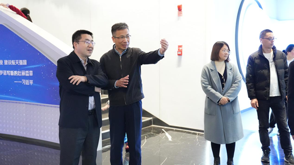 中國科普研究所領導調研福州科技館